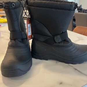 Northside Black Kids Snow Boots